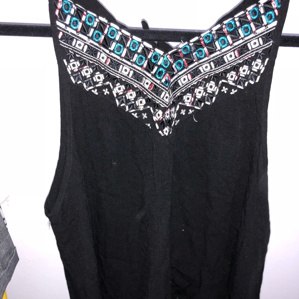 Pacsun LA Hearts V neck blouse